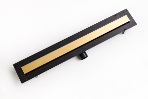 Cedor Odpływ liniowy 70cm LINE Pro Chrome Natural Gold