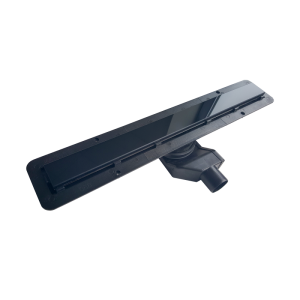 Durasan Odpływ liniowy FRAMELESS line black glass 650 mm