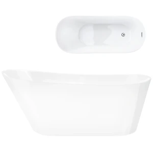 Wanna wolnostojąca Corsan ESTELLA E302XLCH 170 cm Korek klik-klak